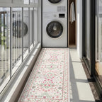 Rugs Living Room Vintage Floral Rug Washable
