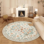 Rugs Living Room Vintage Floral Rug Washable