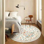 Rugs Living Room Vintage Floral Rug Washable
