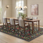 Rugs Living Room Vintage Floral Rug Washable