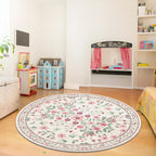 Rugs Living Room Vintage Floral Rug Washable