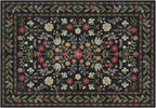 Rugs Living Room Vintage Floral Rug Washable