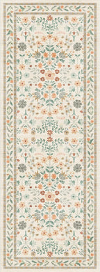 Rugs Living Room Vintage Floral Rug Washable