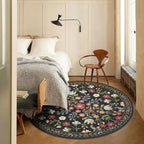 Rugs Living Room Vintage Floral Rug Washable