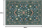 Rugs Living Room Vintage Floral Rug Washable