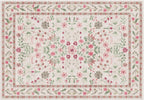 Rugs Living Room Vintage Floral Rug Washable