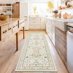 Rugs Living Room Vintage Floral Rug Washable