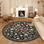 Rugs Living Room Vintage Floral Rug Washable