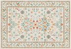 Rugs Living Room Vintage Floral Rug Washable