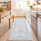 Rugs Living Room Vintage Floral Rug Washable