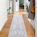 Rugs Living Room Vintage Floral Rug Washable