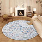 Rugs Living Room Vintage Floral Rug Washable