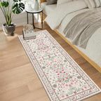 Rugs Living Room Vintage Floral Rug Washable