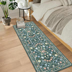 Rugs Living Room Vintage Floral Rug Washable