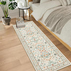 Rugs Living Room Vintage Floral Rug Washable