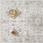 Rugs Living Room Vintage Machine Washable Non