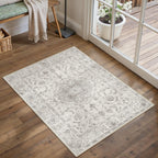 Rugs Living Room Vintage Machine Washable Non