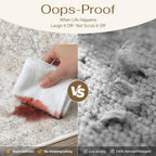 Rugs Living Room Vintage Machine Washable Non