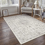 Rugs Living Room Vintage Machine Washable Non