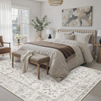 Rugs Living Room Vintage Machine Washable Non