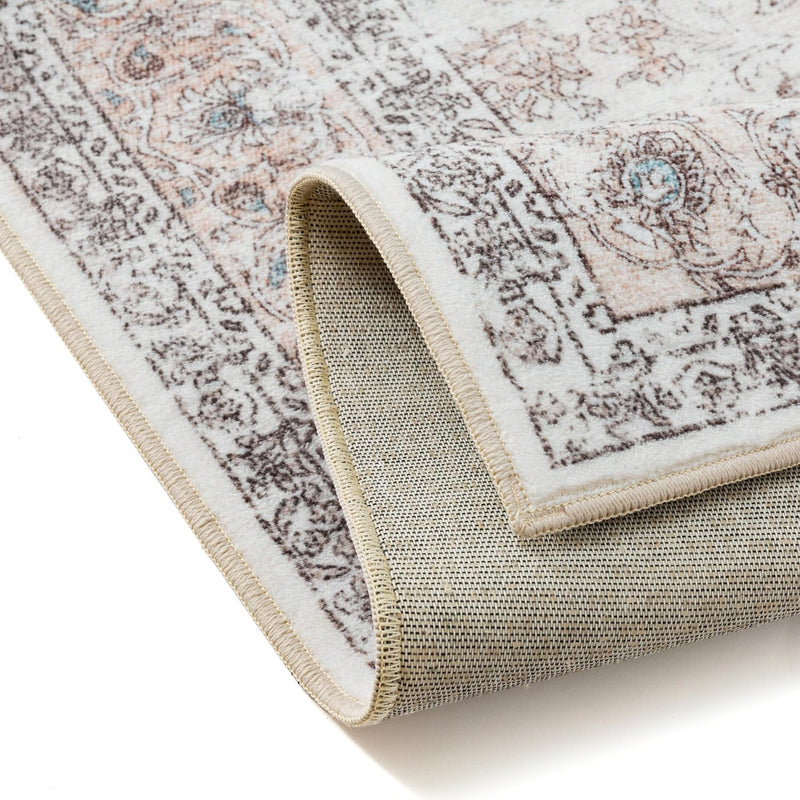Rugs Living Room Vintage Machine Washable Non