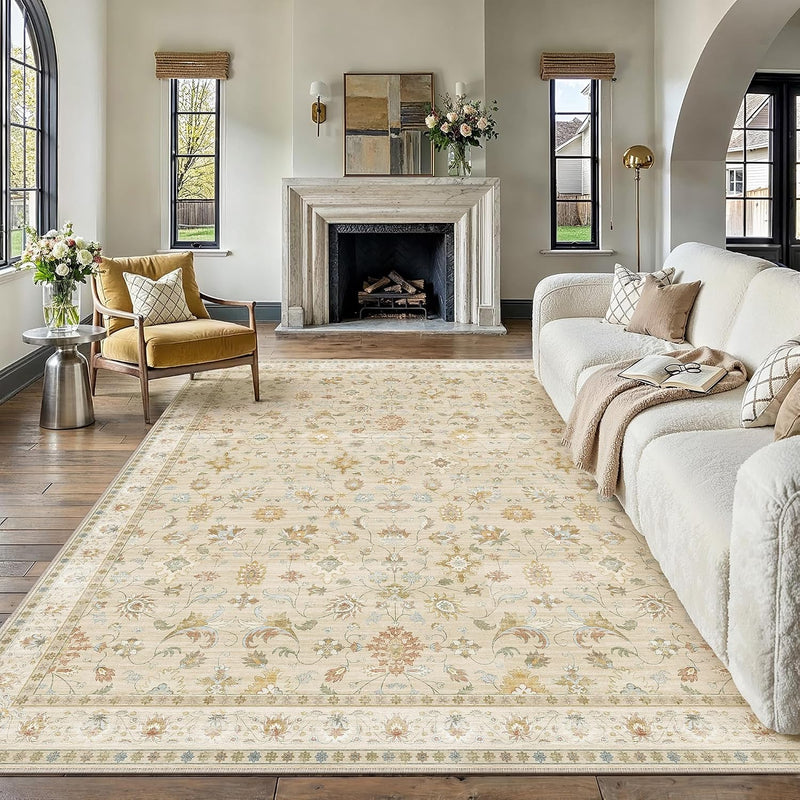 Large Rugs Living Room Washable Carpet Non