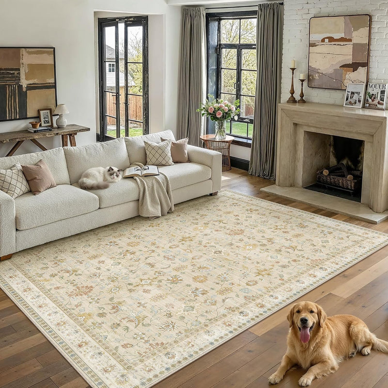 Large Rugs Living Room Washable Carpet Non