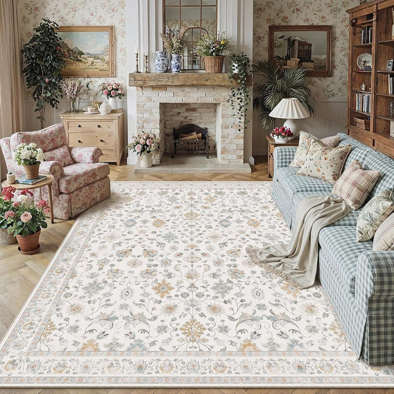 Large Rugs Living Room Washable Carpet Non
