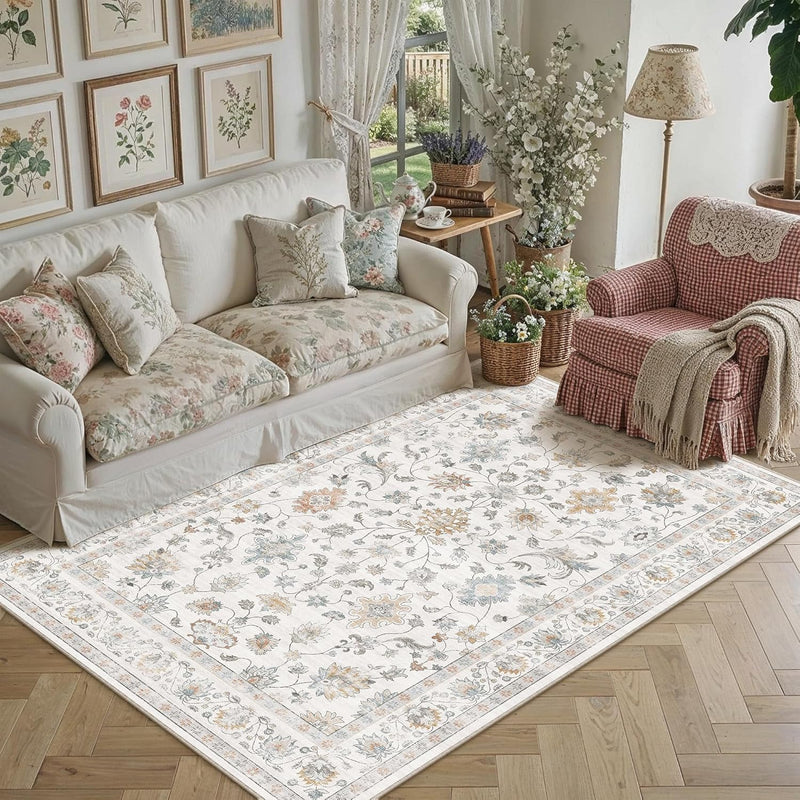 Large Rugs Living Room Washable Carpet Non