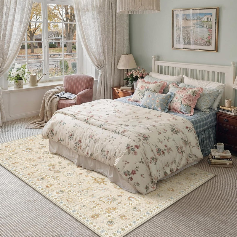 Large Rugs Living Room Washable Carpet Non
