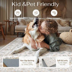 Large Rugs Living Room Washable Carpet Non