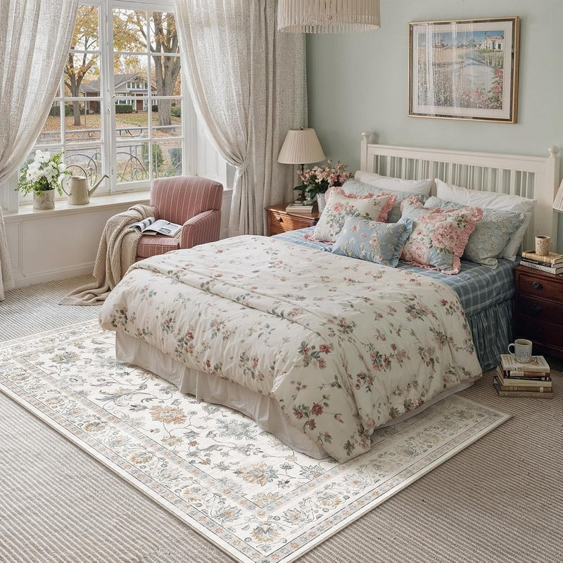 Large Rugs Living Room Washable Carpet Non