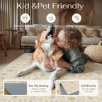 Large Rugs Living Room Washable Carpet Non