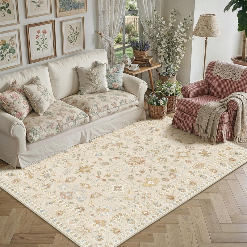 Large Rugs Living Room Washable Carpet Non