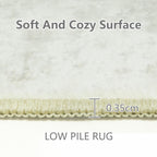Rugs Living Room Washable Abstract Modern Area