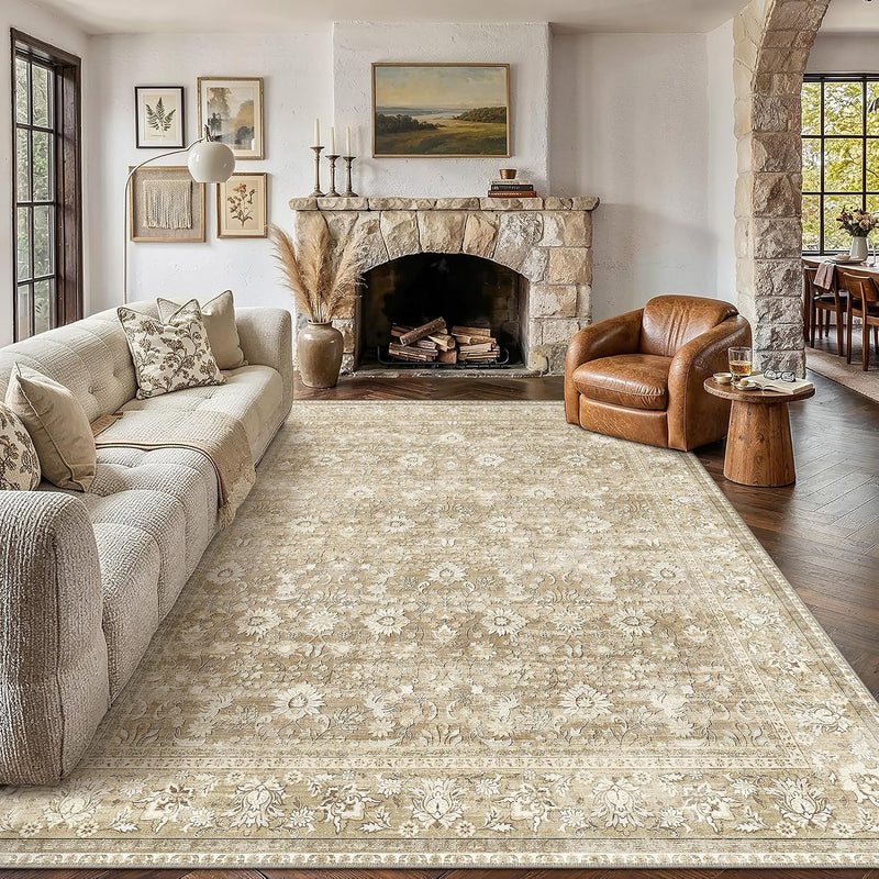 Rugs Living Room Washable Area Rug