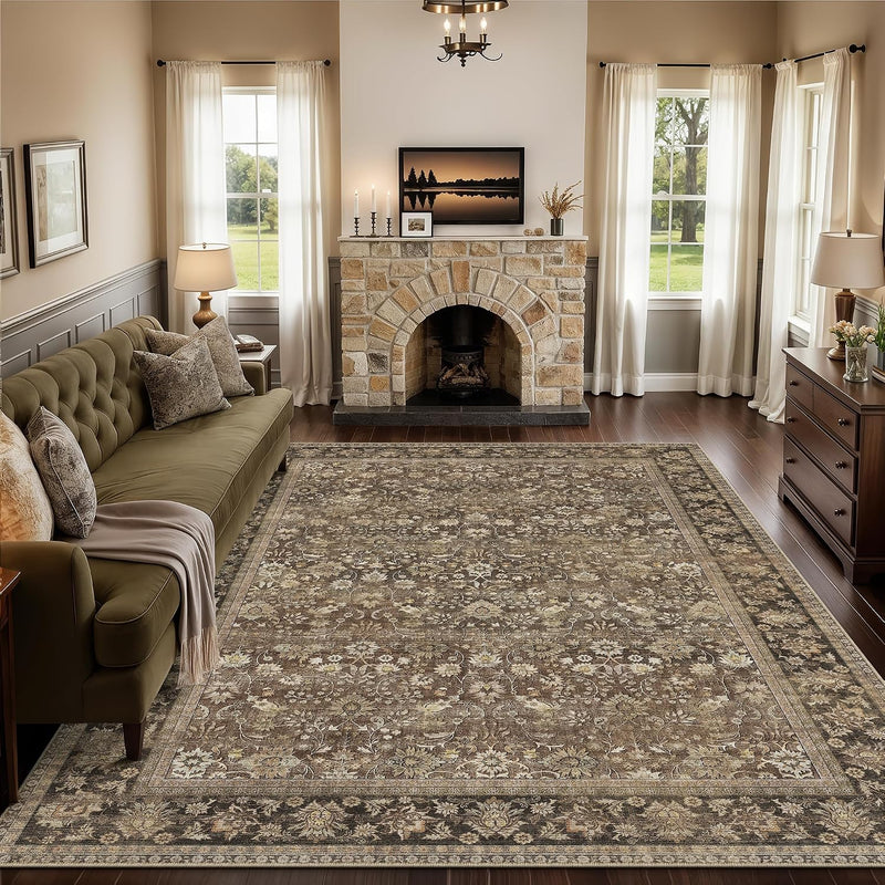Rugs Living Room Washable Area Rug