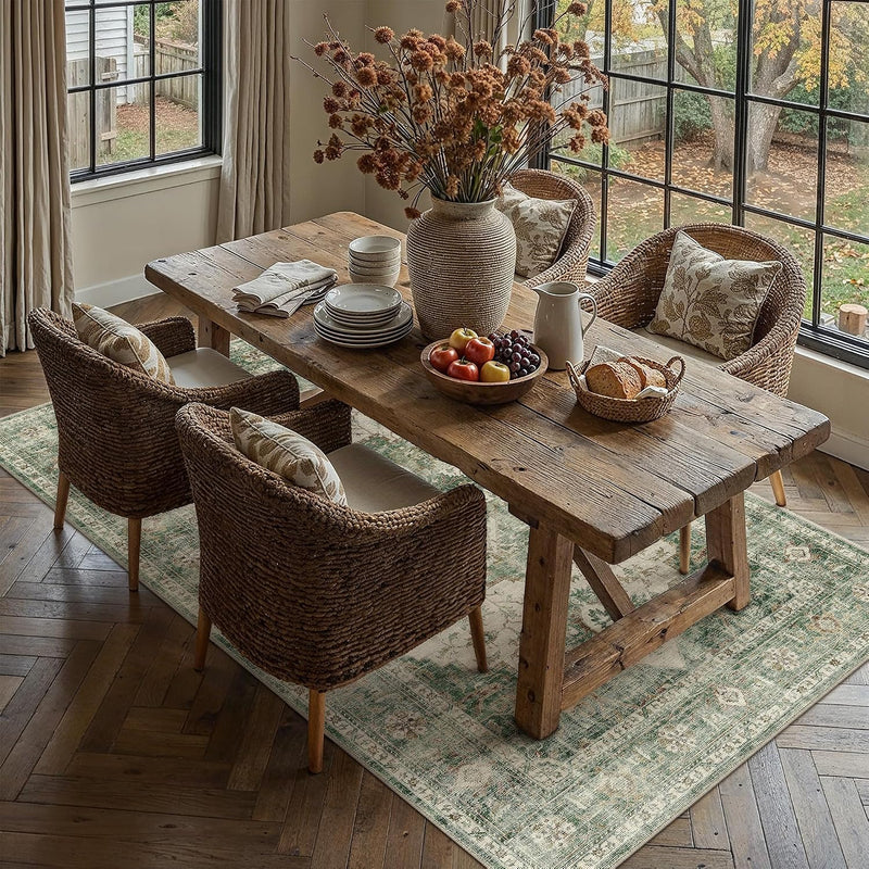 Rugs Living Room Washable Bedroom Carpet