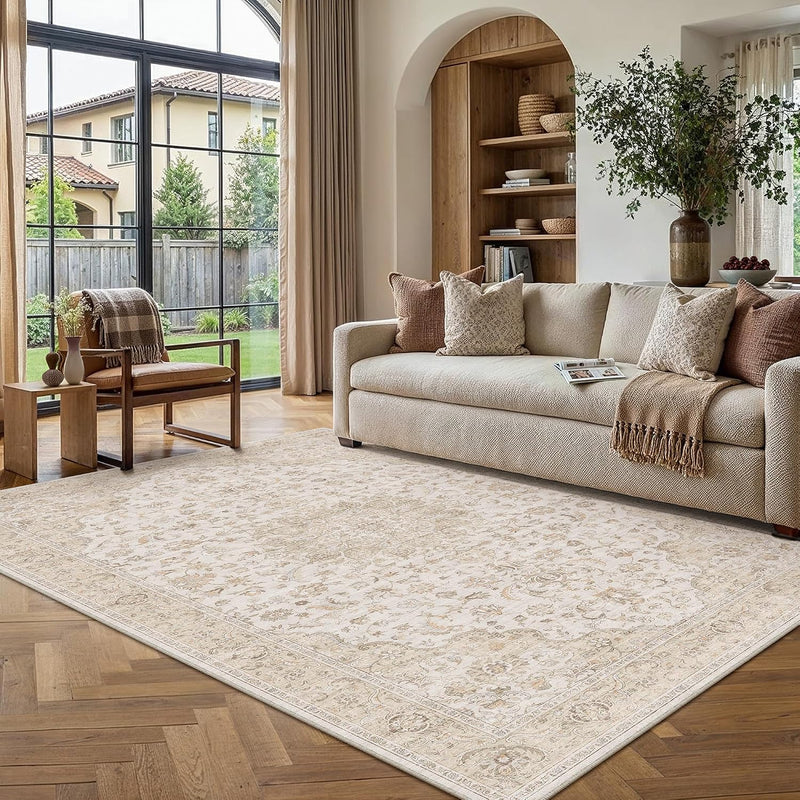 Rugs Living Room Washable Bedroom Carpet