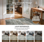 Rugs Living Room Washable for Bedroom Abstract