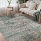 Rugs Living Room Washable for Bedroom Abstract