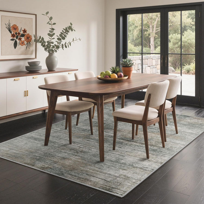 Rugs Living Room Washable for Bedroom Abstract