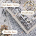 Rugs Living Room Washable Large Rug Short