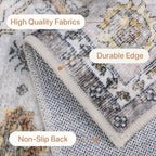 Rugs Living Room Washable Large Rug Short