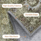 Rugs Living Room Washable Large Rug Short