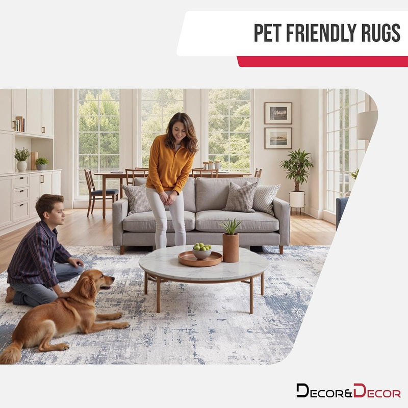 Rugs Living Room Washable Non-Slip