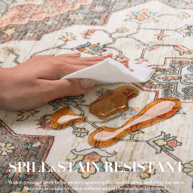 Rugs Living Room Washable Non-Slip