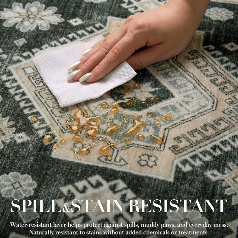 Rugs Living Room Washable Non-Slip