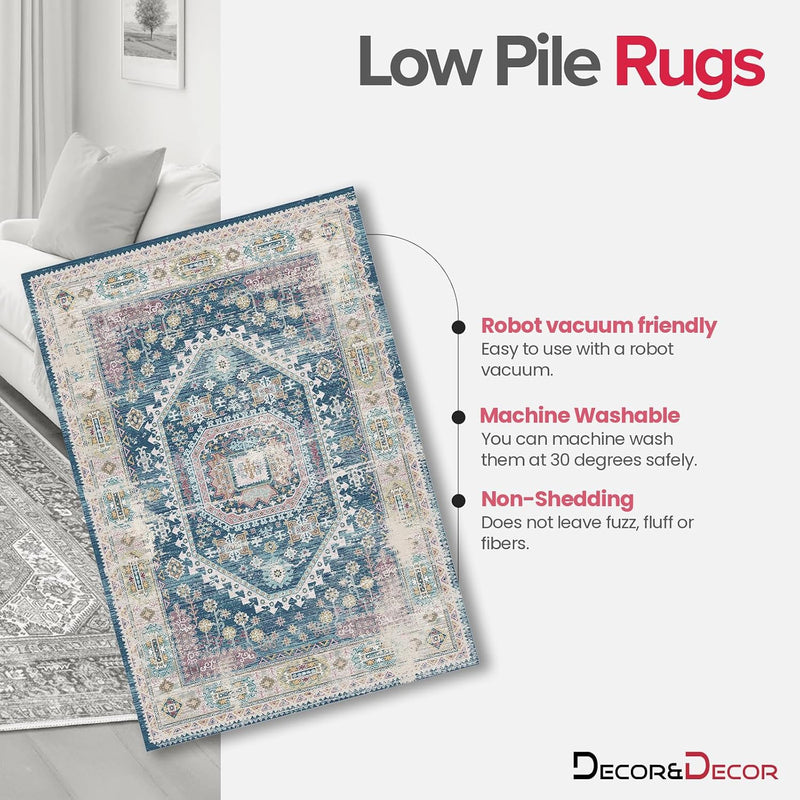 Rugs Living Room Washable Non-Slip