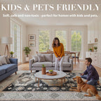 Rugs Living Room Washable Non-Slip